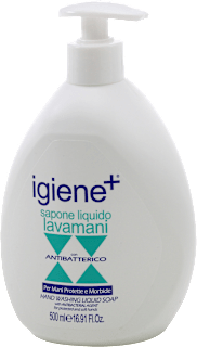 Sapone liquido antibatterico  igiene+