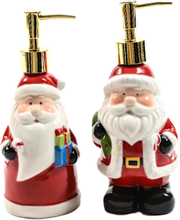 Dispenser sapone natalizio assort. m HOME