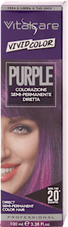 Colorazione semi-permanente diretta Purple Vivid Color vitalcare