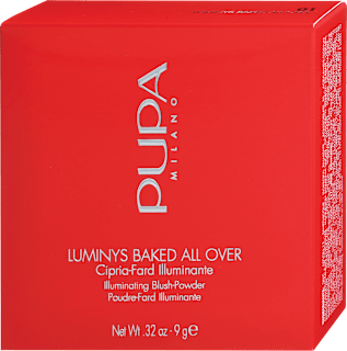 Rdečilo za obraz 01 Luminys baked all over PUPA
