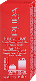 Rdečilo za ustnice VOLUME 102 PUPA