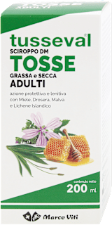 Sciroppo tusseval dm tosse adulti Marco Viti