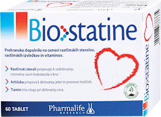 Naravno prehransko dopolnilo Biostatine   Pharmalife