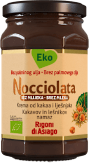 Eko krem namaz od lješnjaka i kakaa bez mlijeka Rigoni di Asiago