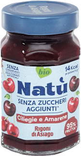 Composta Natù Bio di ciliegie e amarene Natù