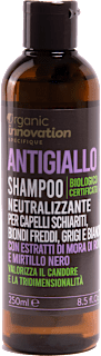 Shampoo antigiallo Organic Innovation