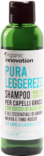 Shampoo pura leggerezza Organic Innovation