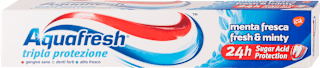 Dentifricio tripla protezione menta fresca Aquafresh