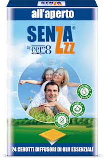 Cerotti antizanzare SENZAZZ all'aperto LARUS Pharma
