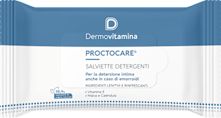 Salviette intime detergenti  Dermovitamina