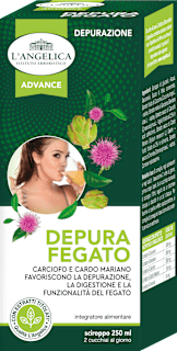 Integratore alimentare depura fegato Advance L'ANGELICA