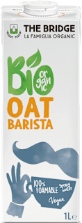Napój owsiany Bio Organic Barista, bez dodatku cukru The Bridge