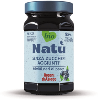 Composta Natù Bio di mirtilli neri di bosco Rigoni di Asiago