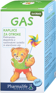 Prehransko dopolnilo za otroke GAS Pharmalife
