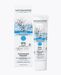 Dentifricio Eco-Bio Sbiancante NATURAVERDE NATURAL BEAUTY