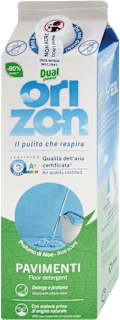 Detergente pavimenti al profumo di aloe Dual power orizon