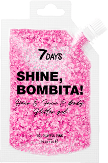 Gel Glitters Hair&Face&Body - n. 901 Playful Pink 7DAYS
