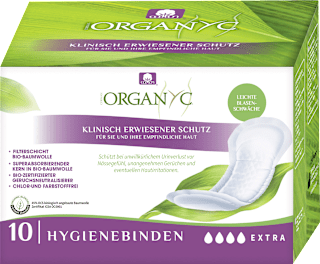 Binden Inktontinenz Extra Organyc