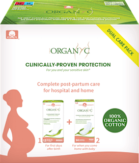 Wochenbetteinlagen Duo Pack Set Organyc