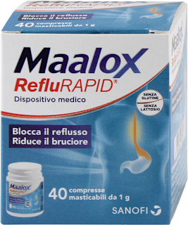  Maalox RefluRAPID in compresse Maalox
