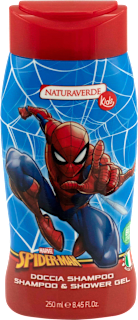 MARVEL SPIDER-MAN šampon i gel za tuširanje, od 3. godine NATURAVERDE KIDS