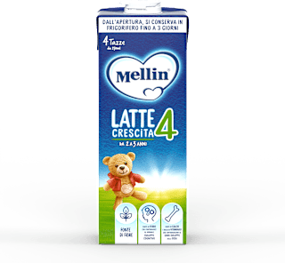 Latte crescita 4 liquido Mellin
