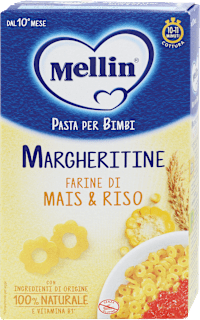 Margheritine di mais e riso Mellin