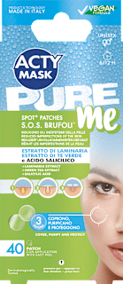 Plasturi purificatori pentru tratarea coșurilor ACTY MASK