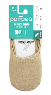 Изрязани чорапи, бежови, размер 39-42 Pompea