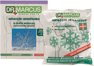 Ghiaccio istantaneo in busta monouso DR MARCUS