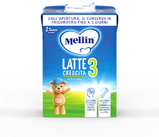 Latte crescita 3 liquido Mellin