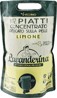 Ricarica detersivo piatti al limone Lavanderina