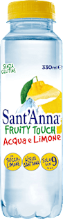 Acqua aromatizzata al gusto di limone  Sant'Anna FRUITY TOUCH