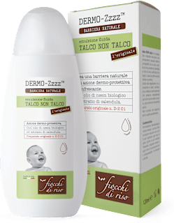 Talco non talco baby DERMO-Zzzz fiocchi di riso