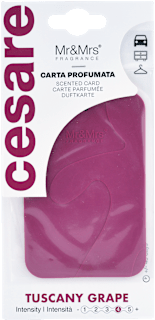 Vôňa do auta Cesare Scented Card - Tuscany Grape  Mr&Mrs
