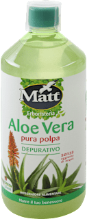 Aloe vera pura polpa Matt
