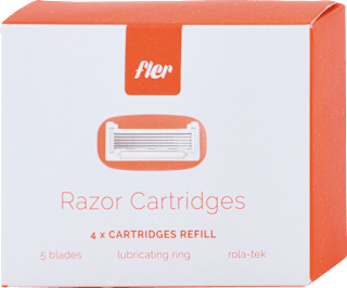 Náhradné holiace hlavice Razor Cartridges  fler