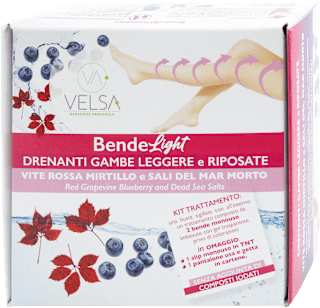 Kit Bende Slim Mirtillo e Vite Rossa VELSA