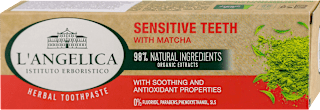 Pasta za zube, SENSITIVE, MATCHA  L'ANGELICA