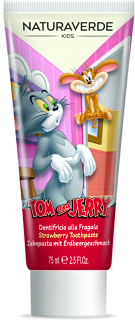Dentifricio alla fragola Tom e Jerry NATURAVERDE KIDS