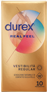 Preservativi Real Feel vestibilità regular durex