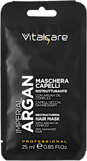 Maschera capelli ristrutturante con olio di argan vitalcare