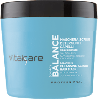 Maschera Scrub Detergente Capelli Sebo Balance vitalcare