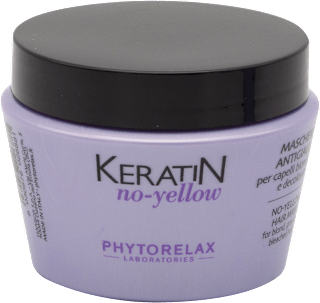 Maschera Antigiallo per Capelli Biondi, Grigi e Decolorati Phytorelax