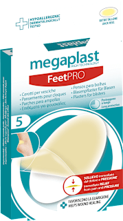 Cerotti per vesciche al tallone  megaplast