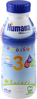 Probalance Piccoli eroi 3 latte di crescita pronto all'uso Humana