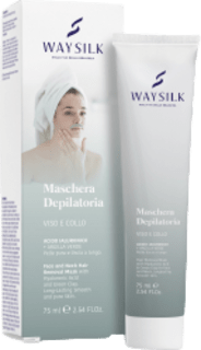 Maschera depilatoria viso e collo WAYSILK