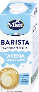 la scelta vegetale Bevanda avena Barista senza glutine Matt