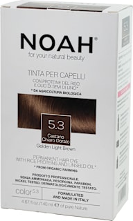 Vopsea de păr permanentă 5.3 șaten auriu deschis NOAH