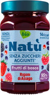 Eko voćni namaz od šumskog voća bez šećera Natù